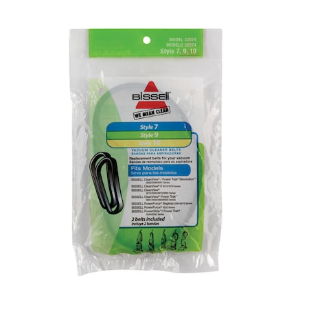 Bissell Vac Belt Style 7 Pk2 32074